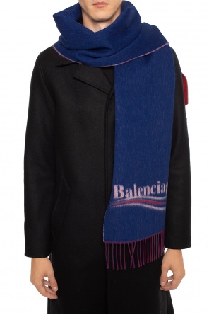 Scarf with embroidered logo, zdjęcie 2 Scarf with embroidered logo od Balenciaga